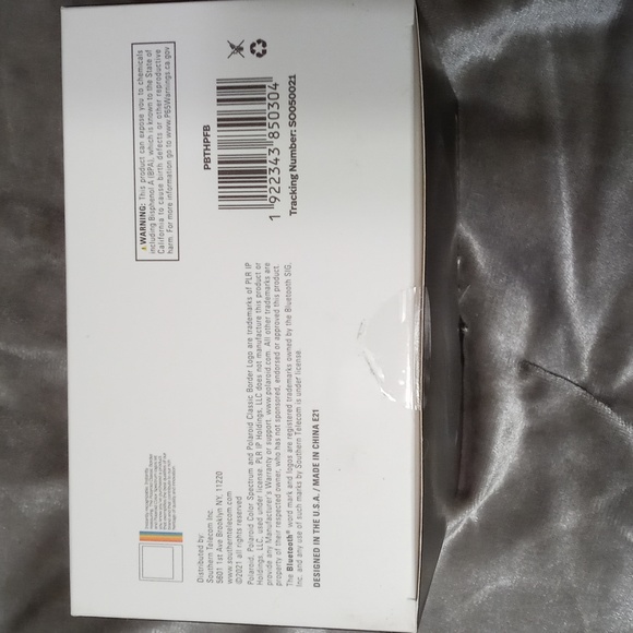 BNWT NIB POLAROID BLUETOOTH WIRELESS HEADPHONES W/MIC - Picture 5 of 6